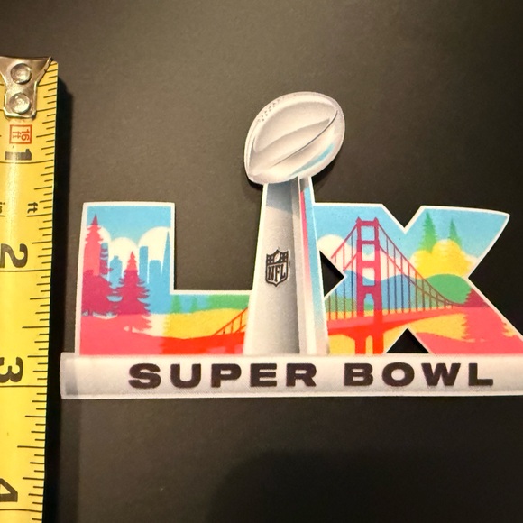 6 Pack Super Bowl LX Printed Patch Seahawks/patriots San Francisco 2/8/2026 - Picture 8 of 8